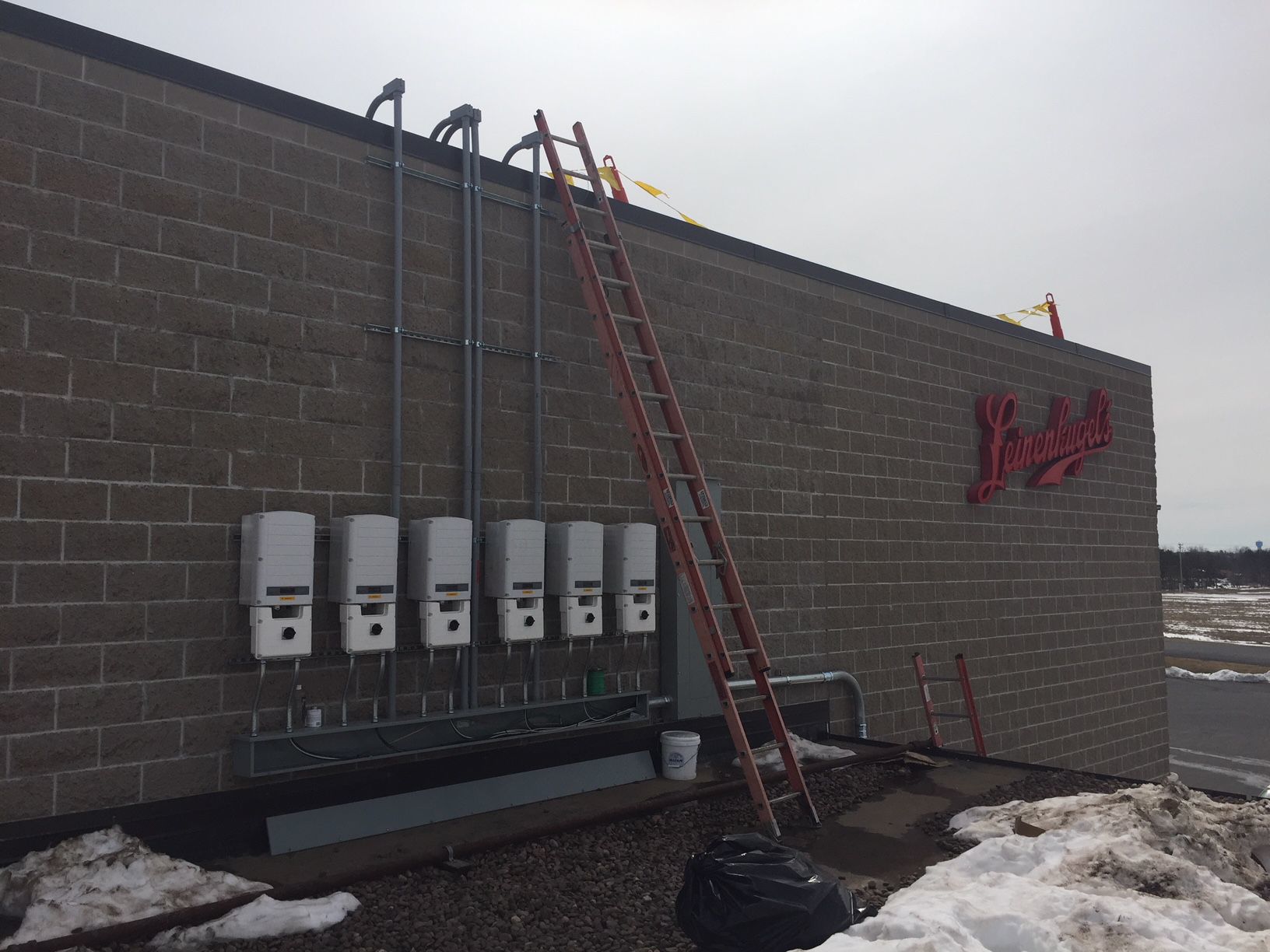 Solar panels at General Beverage
